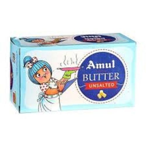 100% Pure Fresh Healthy Highly Nutrient Enriched Amul Yellow Unsalted Butter