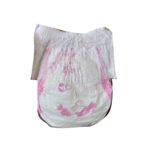 Breathable And Comfortable Skin Friendly Pink Cotton Regular Diapers For Baby