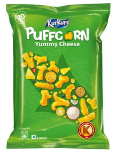 Delicious And Tasty Kurkure Namkeen Puffcorn With Cheese Flavor