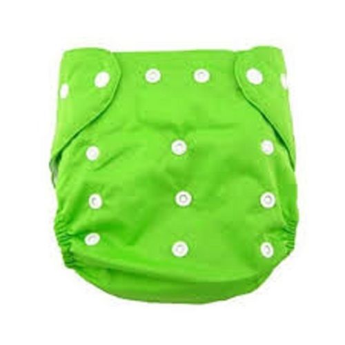 Easy To Use Comfortable Breathable Skin Frindly Green Cotton Cloth Diapers For Baby