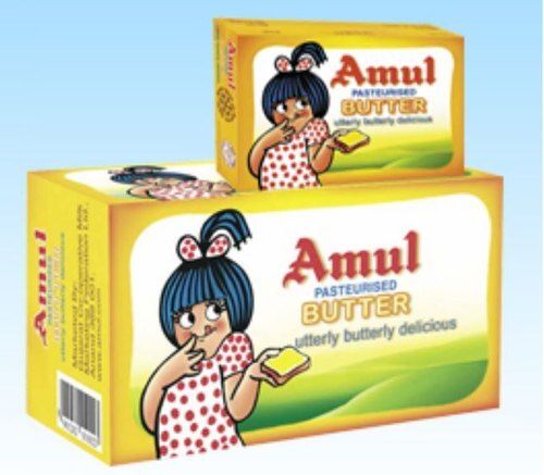 Full Cream Adulteration Free Calcium Enriched Hygienically Packed Tasty Amul Butter