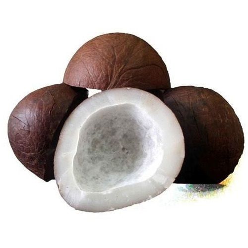 Healthy High In Fiber Potassium And Vitamins E And C Natural Brown And Dry Coconut
