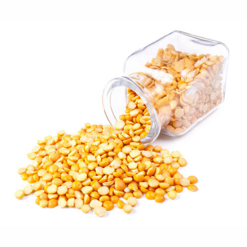 High In Protein Indian Originated Round Shaped Splited Yellow Chana Dal 