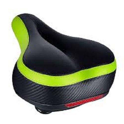 High Quality And Comfortable Super Soft Green And Black Bicycle Seat Cover