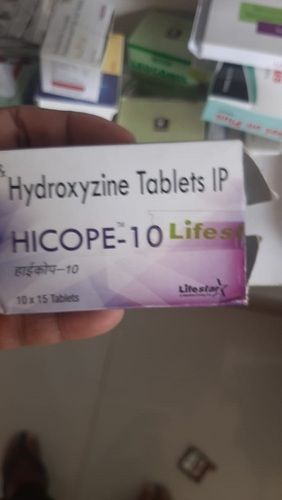 White Hydroxyzine Tablets Ip