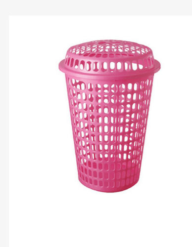 Lightweight Transparent Simple Look Great Storage Round Plastic Basket