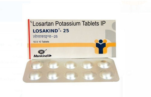 Losartan Potassium Tablets, Pack Of 10 X 10 Tablets