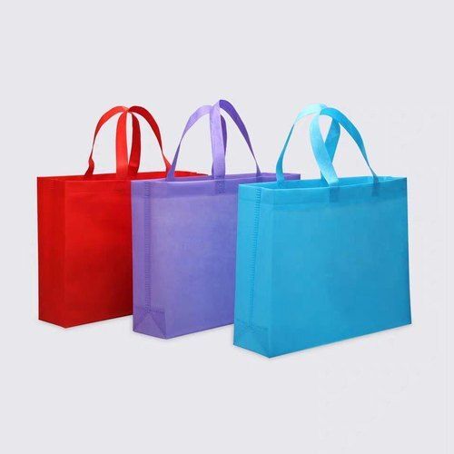 Plain Non Woven Fabric Carry Bag With Extra Space Eco Friendly For ...