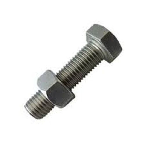 Sturdy Constructed Heavy Duty Highly Efficient Stainless Steel Nut Bolt For Industrial Use Head Size: 22