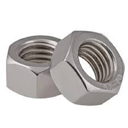 Sturdy Constructed Highly Efficient Heavy Duty Aluminum Silver Bolt Nut For Industrial Use  Head Size: 22