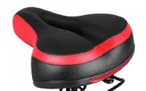 Super Soft And High Quality Easy To Clean Red Black Bicycle Seat Cover