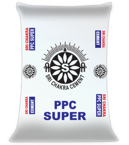 Weather Friendly Quick Drying Easy To Handle Sri Chakra Ppc Super Grade Gray Cement