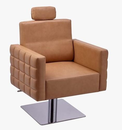 26 X 25 X 29 Inches Rotatable Without Footrest Leather And Stainless Steel Salon Chair