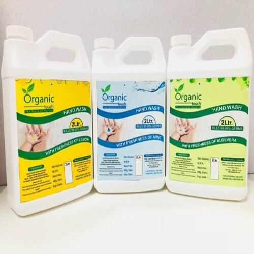 2 Litre Herbal Aloe Vera Organic Hand Wash Can