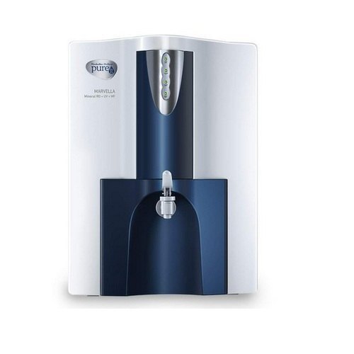 Electric RO Water Purifier - Plastic Material 20 Liter Storage Capacity | Wall Mounted Installation Corrosion Resistant 220 Volt Voltage 6 Month Warranty