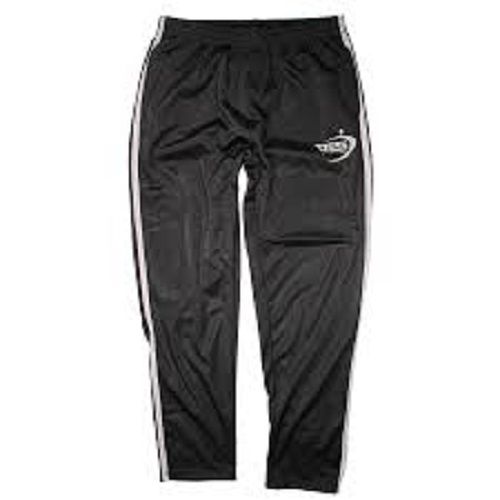 Men Stylish Black Sport Night Wear Relax Zipper Trouser For Workout Routine