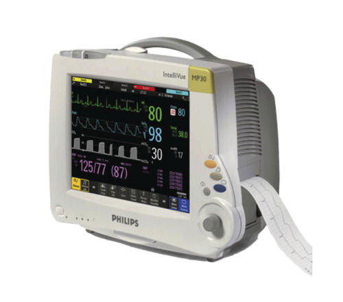 Pediatric Intellivue Mp30 White Led Display Multipara Patient Monitor Dimension(L*W*H): 26X10  Centimeter (Cm)