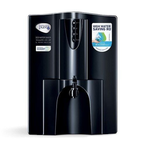 Semi Pure Water Black Color Aprex Ro Water Purifier With 8 Liter Capacity Dimension(L*W*H): A  36 X 29.4 X 48.8  Centimeter (Cm)