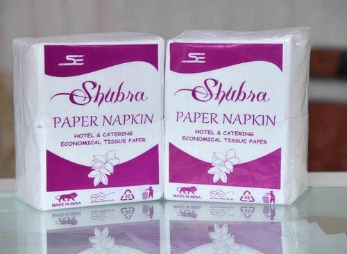 High Absorbing Smooth Fabric Soft Hygienic White Plain Tissue Paper 