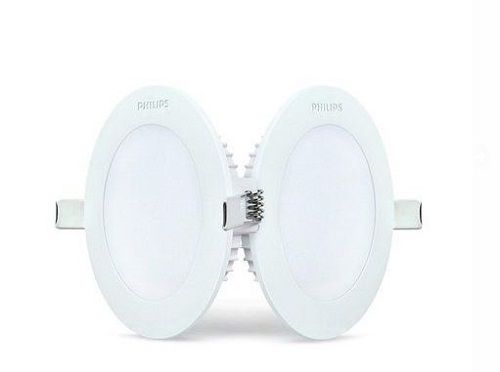 Philips Round Cool White Downlight Led Light Use For Home And Offices Input Voltage: 360 Volt (V)