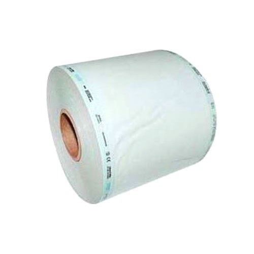 Plain White Sterilization Packaging Roll With 50 Meter Length For Medical Grade