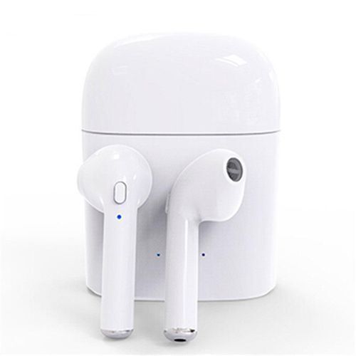 White Plastic Personal Usage Mobile Airpods Earphone With Clear Sound