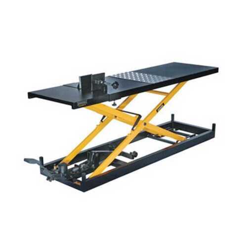 1 HP Hydraulic Motorcycle Lift with Mild Steel Body and 4 Feet Height