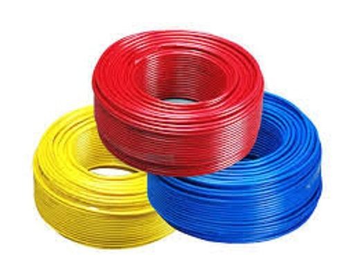 Energy Efficient Long Life Span Pvc Flexible Durable Multicolor Electric Wire Cable Capacity: 220 Watt (W)