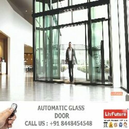 Autometic Solid Electric Sencerised Aluminum Glass Door