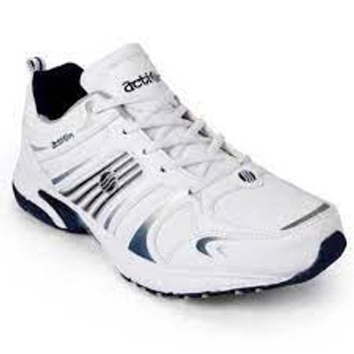 Black Casual Light Weight Footwear Action White Pvc Mens Shoes 