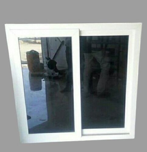 Horizontally Open And Closes Rectangular Aluminum Glass Sliding Window 