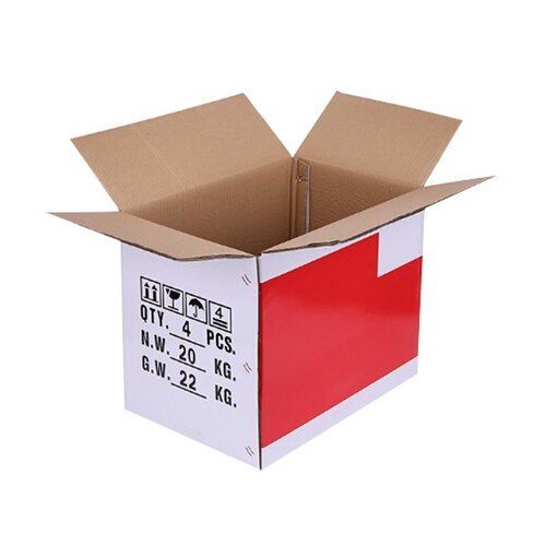 Kraft Paper Light Weight Eco Friendly Printed Corrugated Packaging Box 