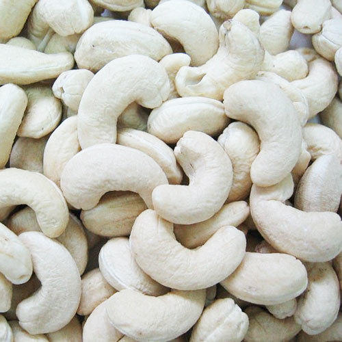 White Low Fat Content Nutrition Enriched Non Roasted Cashews