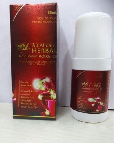 Pain Relief Ayurvedic Oil, 60 Ml Age Group: Suitable For All Ages