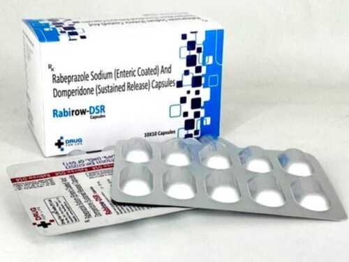 Rabeprazole सोडियम और डोमपेरिडोन कैप्सूल, 10 X 10 कैप्सूल पैक के लिए उपयुक्त: सभी के लिए उपयुक्त