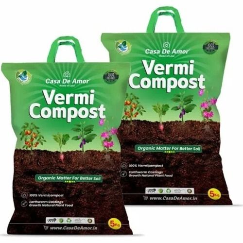 100 % Organic Vermicompost Matter For Better Soil And Growth Of Plants