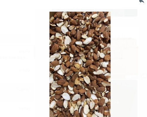 100 Percent Good Quality And Pure Brown Natural Broken Almond Nut Dry Fruits