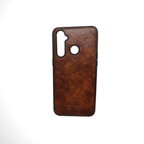 Comfortable And Easy To Use Lite Weight Soft Brown Leather Mobile Cover - Genuine Leather Material, Fits Front & Back Cameras, 1-Year Warranty | Secure Locking System & Convenient Back Pocket