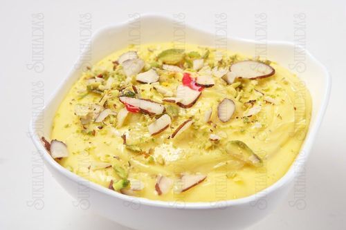 Delicious Taste Soft Smooth Thicker Text Sweeter Flavor Rich Creamy Shrikhand 