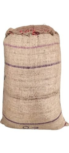 ब्राउन 45 किलो लाल मिर्च पैकेजिंग जूट गनी बैग