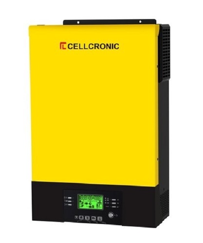 Long Life Span And Energy Efficient Black Yellow Solar Inverter  Power: 100Watt Watt (W)