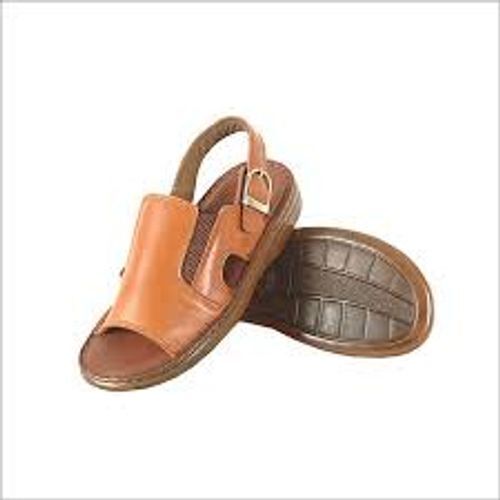 Anti Slip Mens Leather Fancy Sandal