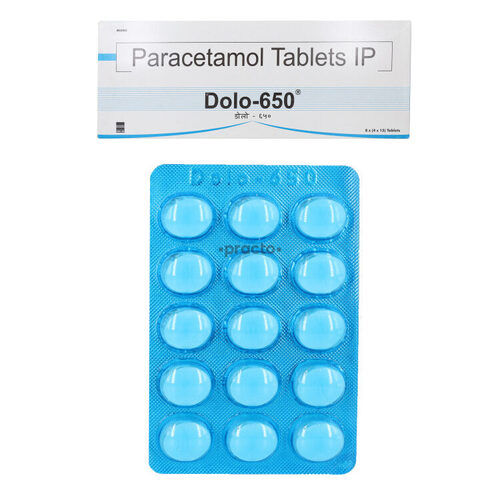 Paracetamol Tablets Ip Dolo-650 Mg Tablets