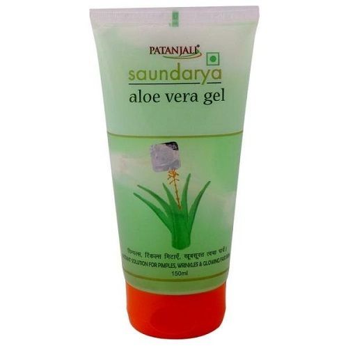 Herbal Product 100 Percent Pure Patanjali Aloe Vera Gel For All Type Of Skin And Provide Moisturizer