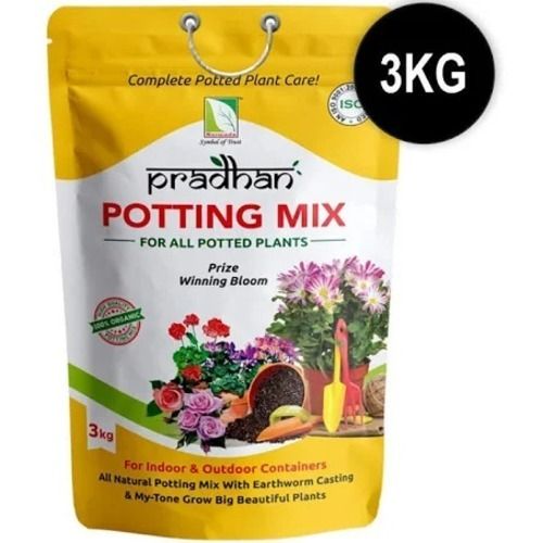 Pradhan Potting Mix To Promote The Growth Of Plants With Pack Of 3 Kilogram 