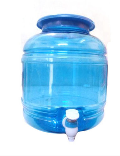 Blue Good Quality And Bpa Free Plastic Dispenser Jar Use For Store Water, 15 Liter 