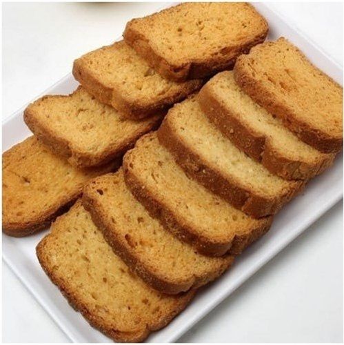 Healthy Hygienically Packed Delicious Rich In Sweet Square Shape Milk Rusk