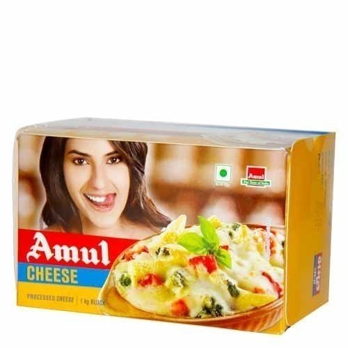 Healthy Pure And Full Cream Adulteration Free Calcium Enriched Hygienically Packed Amul Cheese