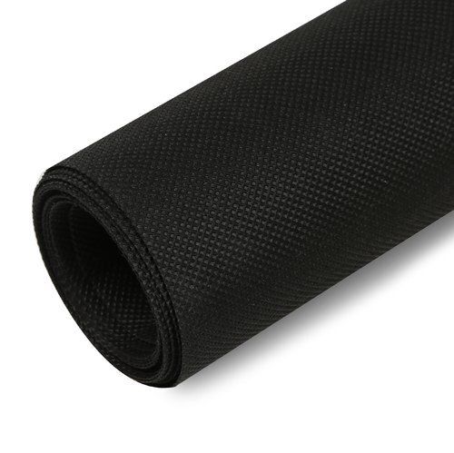 Cool Environment Friendly Easy To Use Plain Black Colored Non Woven Fabric Roll