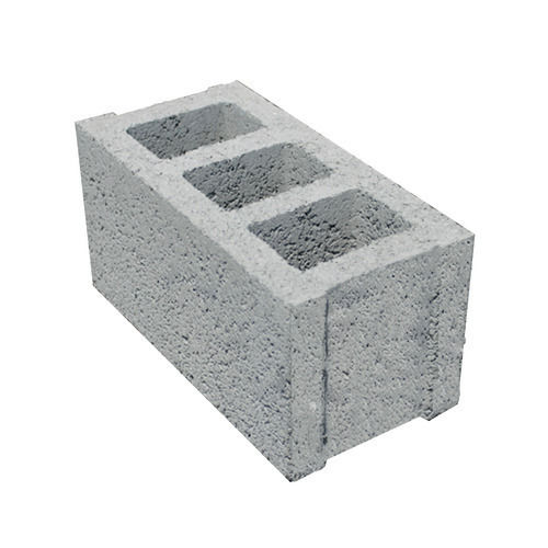 Gray Rectangular Plain Grey Hollow Blocks For Making Side Walls